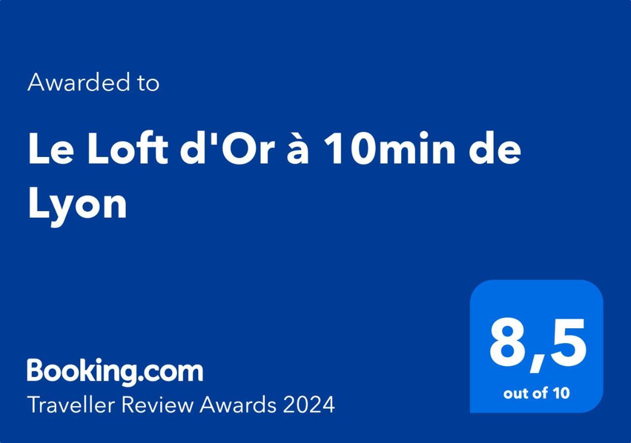 香槟金山Le Loft D'Or A 10Min De Lyon公寓 外观 照片
